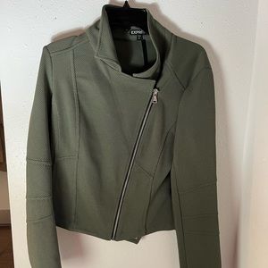 Express Green Moto Jacket